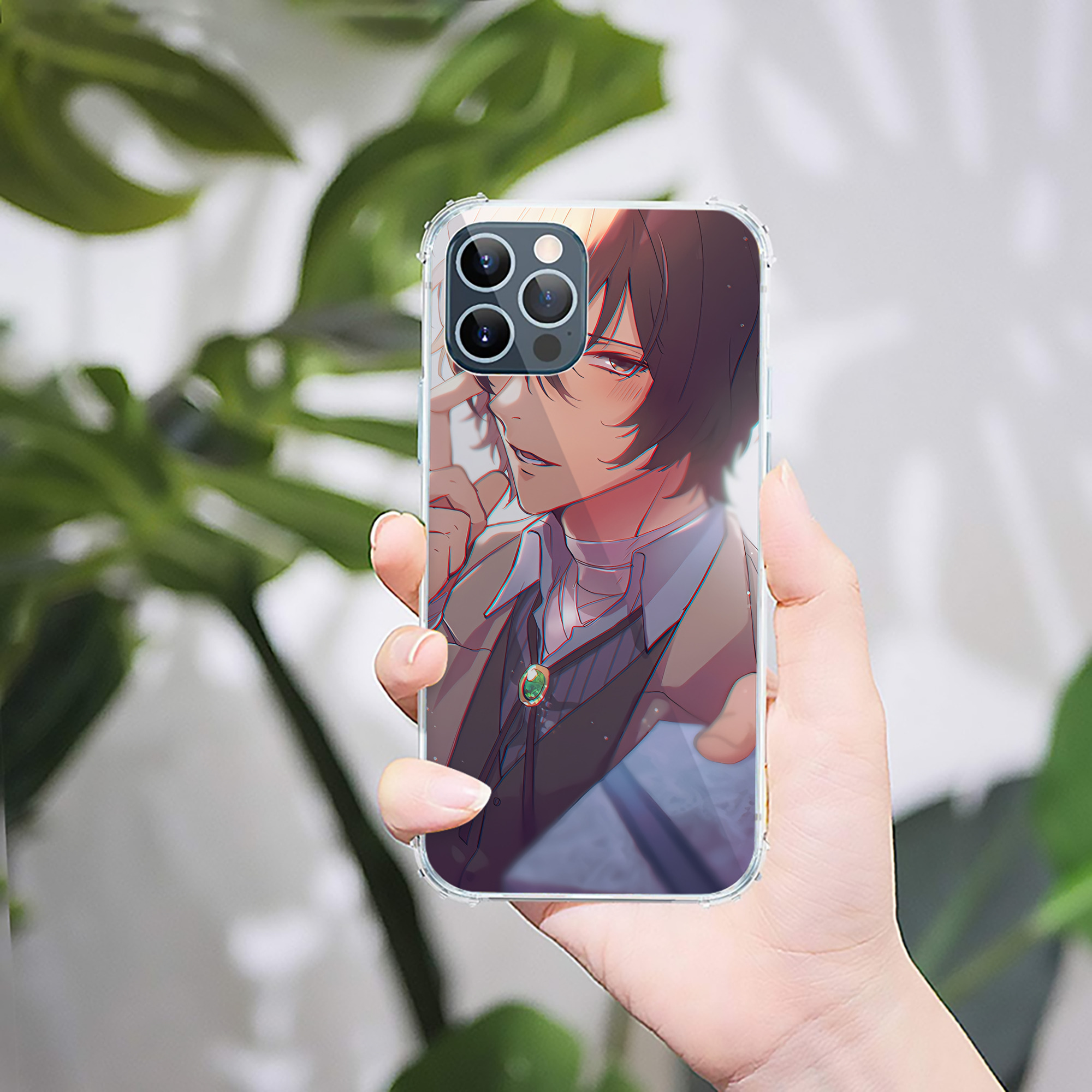 （画像用） 文豪ストレイドッグス Bungo Stray Dogs 【iPhone 12シリーズ対応】透明スマホケース（クリアソフトケース）
